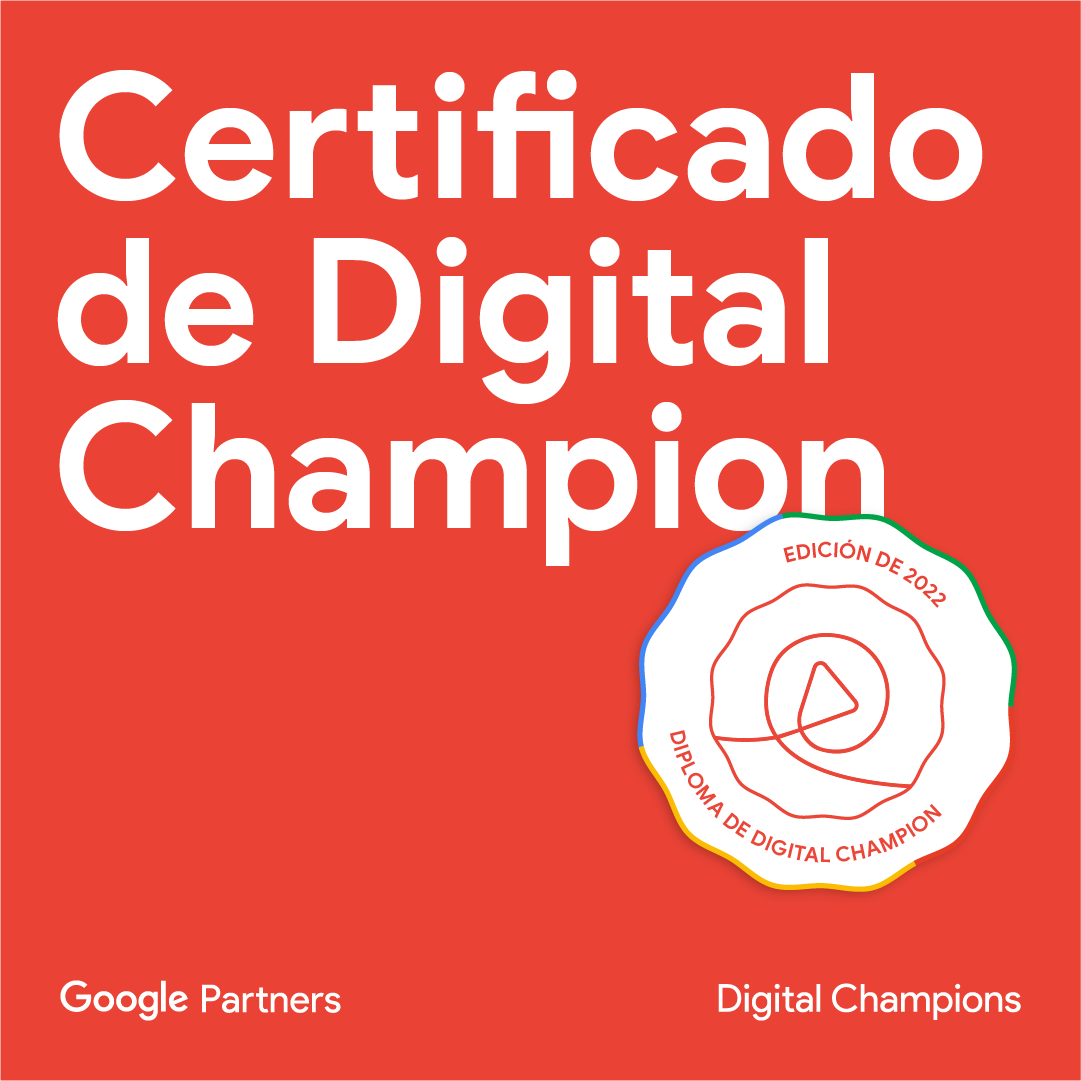 certificado video y discovery google digital champion