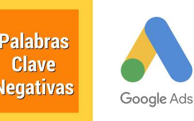 Lista de palabras clave negativas en Google Ads