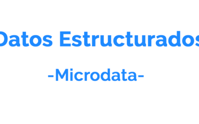 Añadir Datos Estructurados a tu página mediante Microdata